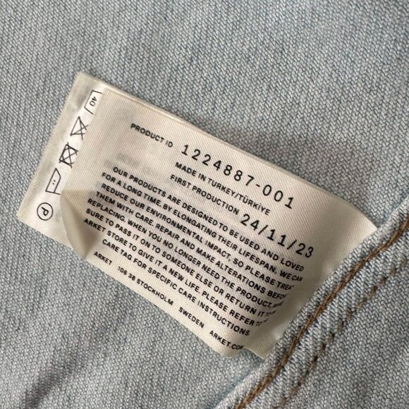 Arket Light Blue Button Down Shirt - Picture 9 of 11